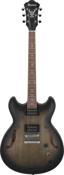 IBANEZ Artcore Hollowbody Guitar 6 String - Transparent Black Flat