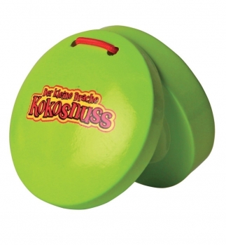 Preview: Der kleine Drache Kokosnuss Percussion Kastagnetten Paar, versch. Farben