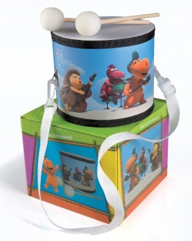 Der kleine Drache Kokosnuss Percussion Marschtrommel