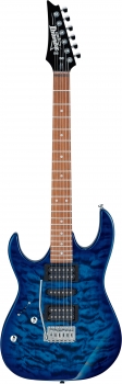 IBANEZ GRX70QAL-TBB  GIO E-Gitarre 6 String Lefty Transparent Blue Burst Linkhänder !!