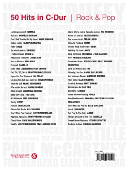 Preview: 50 Hits in C-Dur - Rock + Pop 1