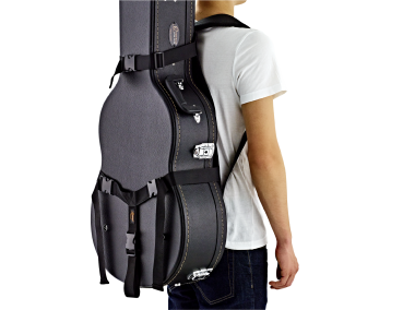 Preview: Ortega OBPS-DLX Back Pack Strap Deluxe Rucksackgarnitur für Koffer