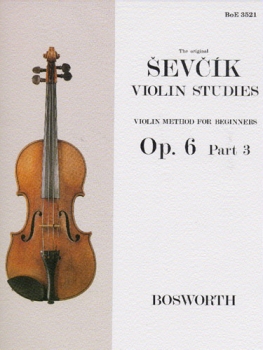 Sevcik: Opus 6 Part 3 Violine