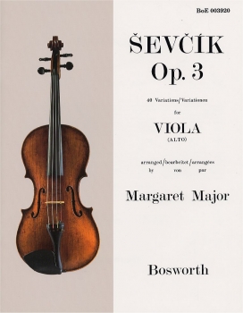 Sevcik: Opus 3 Viola