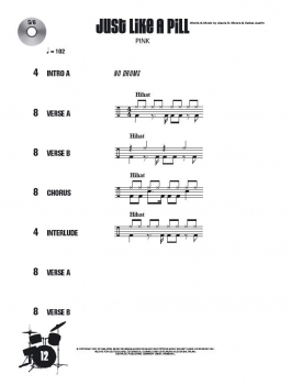 Preview: Drum Along - 10 Female Rock Songs