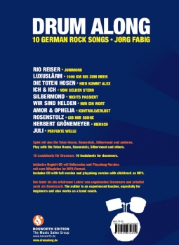 Preview: Drum Along - 10 German Rock Songs