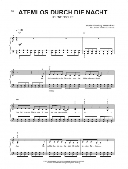 Preview: Piano gefällt mir! 50 Chart und Film Hits - Band 4 mit CD