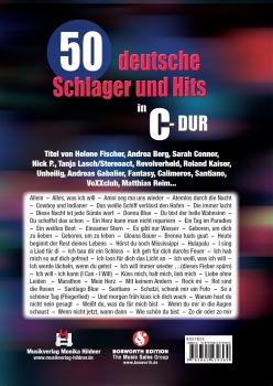 Preview: 50 deutsche Schlager und Hits in C-Dur