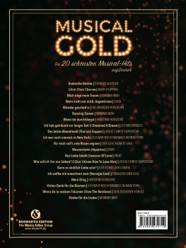 Preview: Musical-Gold – Die 20 schönsten Musical-Hits auf Deutsch+CD