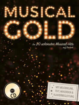 Musical-Gold – Die 20 schönsten Musical-Hits auf Deutsch+CD