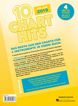 Preview: 10 Charthits - Apr bis Jun 2019