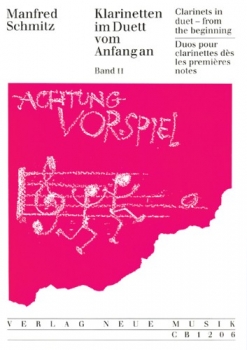 Klarinetten im Duett vom Anfang an. Band 2