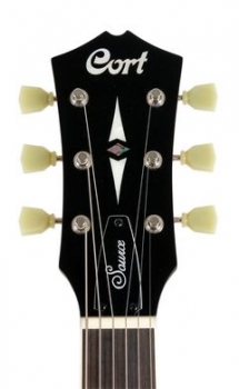Preview: CORT E-Gitarre, Source, schwarz     inkl. Tasche