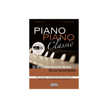Piano Piano Classic - mittelschwer (incl. online audio)
