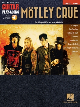 Mötley Crüe Guitar Play-Along Volume 188