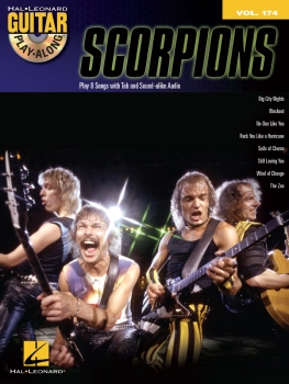 Scorpions Guitar Play-Along Volume 174