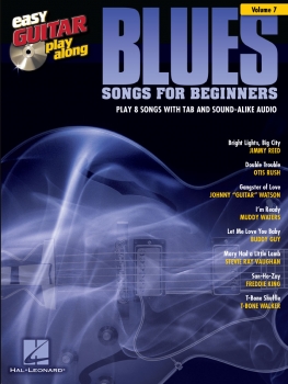 Blues Songs for Beginners Easy Guitar Play-Along Volume 7