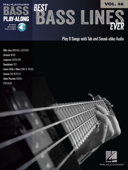 Best Bass Lines Ever Bass Play-Along Volume 46