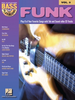 Funk Bass Play-Along Volume 5