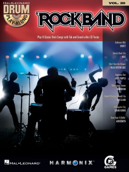 Rock Band Drum Play-Along Volume 20