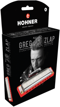 Preview: HOHNER Mundharmonika, Greg Zlap Signature A-Dur