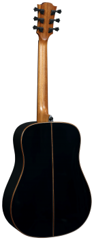 Preview: LAG Westerngitarre, Tramontane 118, Dreadnought, schwarz