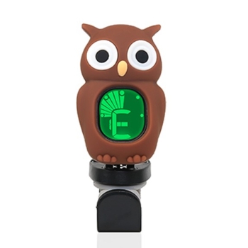 Swiff Audio Cartoon Tuner, Eule, braun