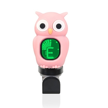 Swiff Audio Cartoon Tuner, Eule, pink