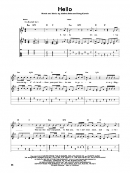 Fingerpicking Hit Songs
