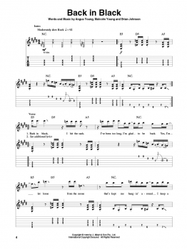 Preview: AC/DC Classics Guitar Play-Along Volume 119