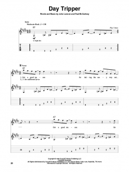 Preview: The Beatles Guitar Play-Along Volume 25