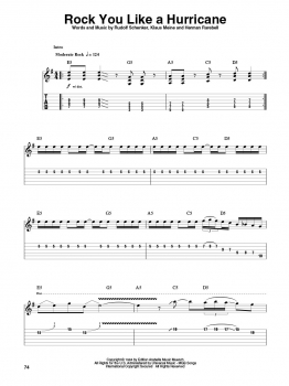 Preview: Scorpions Guitar Play-Along Volume 174