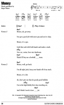 Preview: Pink Floyd – Guitar Chord Songbook