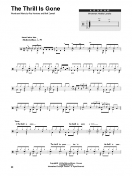 Blues Drum Play-Along Volume 16