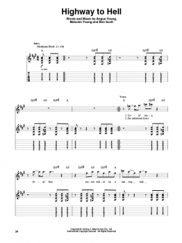 Preview: AC/DC Classics Guitar Play-Along Volume 119