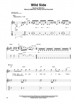 Preview: Mötley Crüe Guitar Play-Along Volume 188