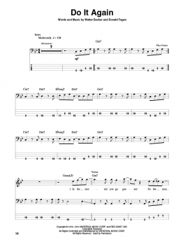 Steely Dan Bass Play-Along Volume 19