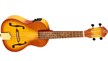 Ortega RUSL-HSB Concert Ukulele mit Tonabnehmer