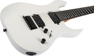 Preview: SPIRA E-Gitarre,  S-407 Satin White , 7-String