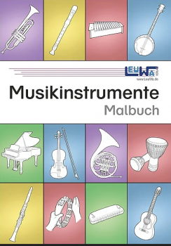 Musikinstrumente Malbuch