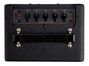 Preview: VOX E-Gitarrentopteil & Box, Super Beetle, 50W, Bluetooth Audio, schwarz