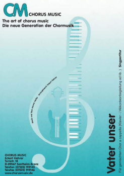 Vater unser, Chorstimme/Singpartitur (SATB)