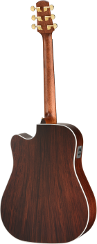 Preview: WALDEN Westerngitarre D600CEW Decke massiv, Satinlack, EQ