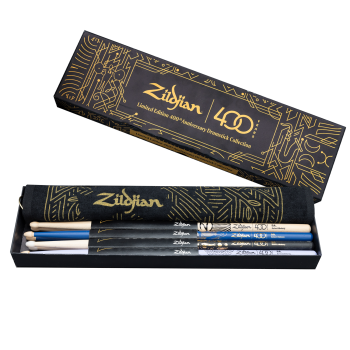 Preview: ZILDJIAN Drum Sticks, Anniversary Bundle, Z5ABUNDLE-400 mit Handtuch - Limited!