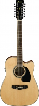 Ibanez PF1512ECE-NT 12 String Westerngitarre