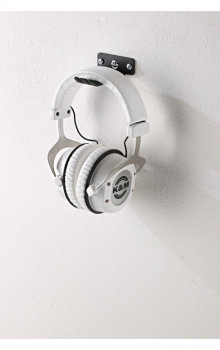 Preview: K & M 16311 Kopfhörer-Wandhalter - schwarz