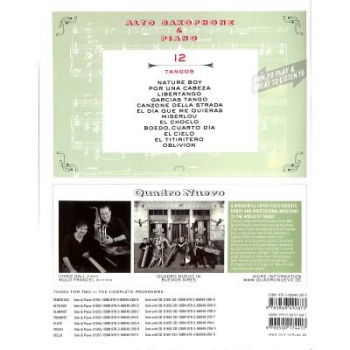 DUX Tango For Two A-Sax Klav