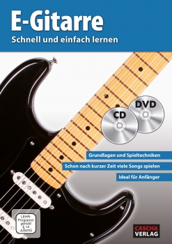 Cascha E-Gitarre - Schnell und einfach lernen mit CD und DVD