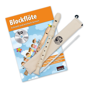 Cascha Blockflöten Set - Barocke Griffweise