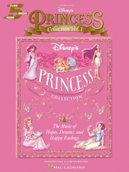 Hal Leonard Disney's Princess Collection Vol. 1 Five Finger Piano